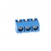 Клемник гвинтовий KF301-3P крок 5,08 мм, 15A, 300V